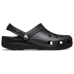 CROCS Black Classic Clog with Strap